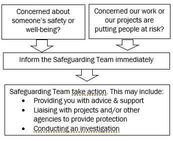 safeguarding flow chart