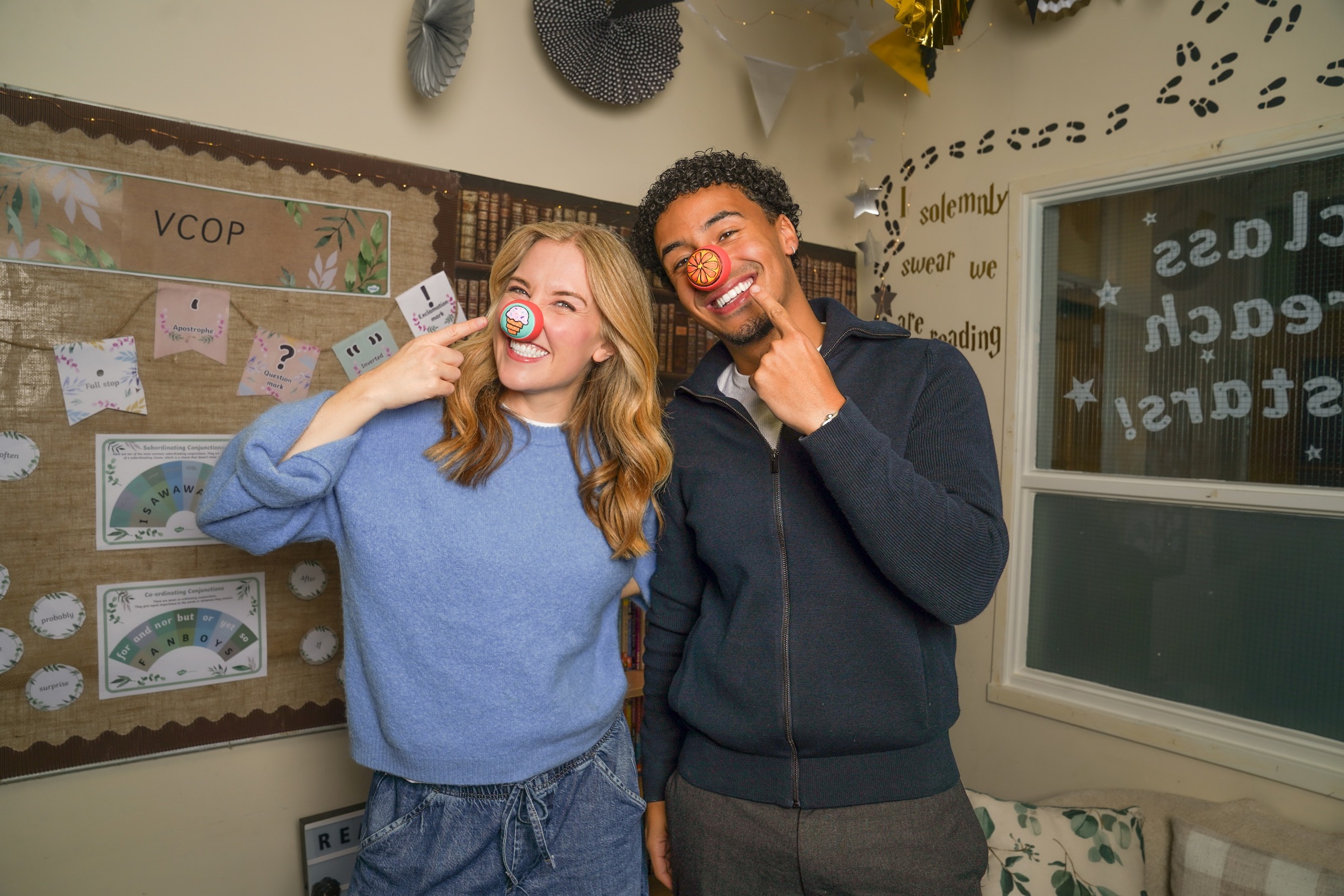 Kit Brown and Maddie Moate revealed as first-ever School Champions for Red Nose Day  