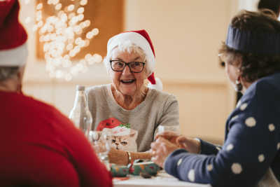 On Tuesday 7 December, local residents around Egwood and participants at Ark celebrated the festivities with a Christmas lunch.