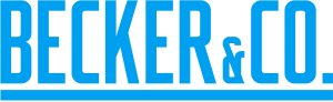 Logo niemieckiej firmy Becker&CO,  dostawcy kompleksowych usług dla międzynarodowych procesów logistycznych. Wieloletni partner biznesowy Bama Logistics Kozłów
