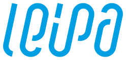 Logo niemieckiej firmy transportowej Leipa, z sektora obsługującego przemysł. Kooperator firmy Bama Logistics