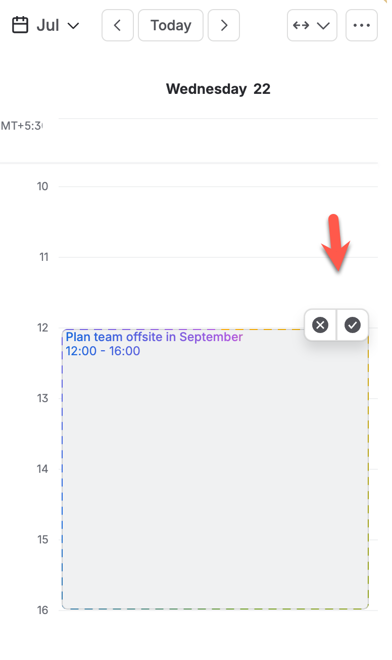 Accept Decline suggestion