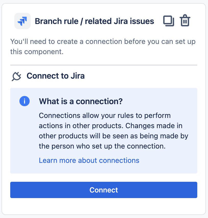 Jira 関連課題ブランチ インターフェイス