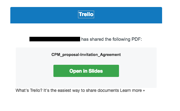 Trello being used to spread malware / spam