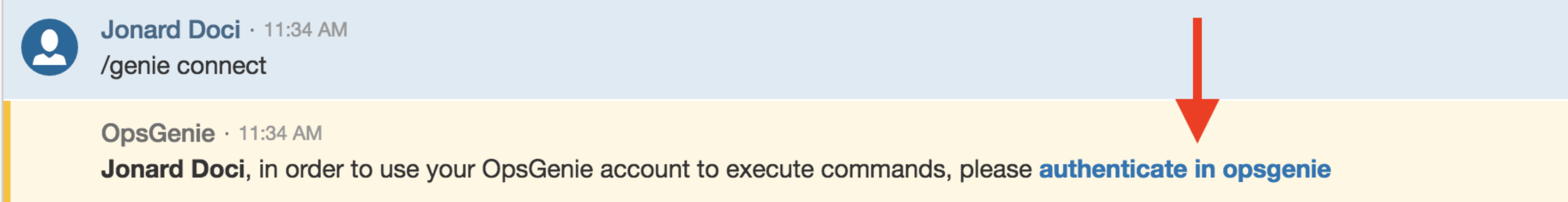 An image showing how to connect a command for HipChat.