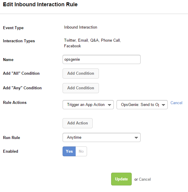 Desk.com edit inbound interaction rule
