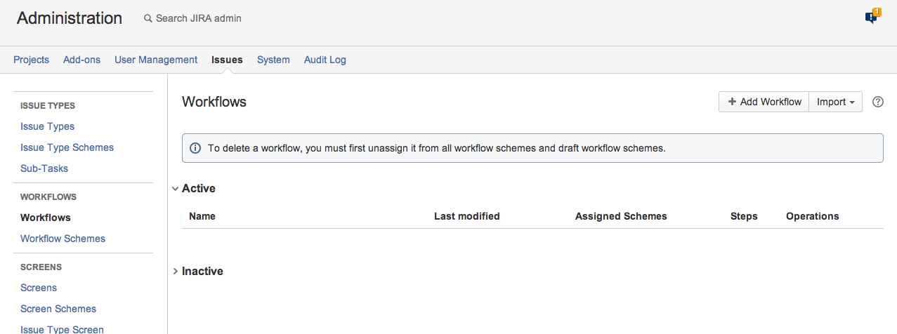 Workflows