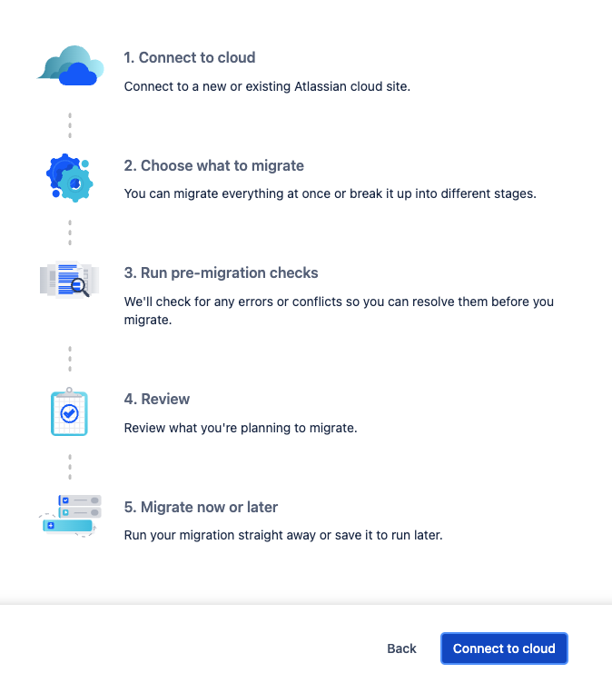 Migrate your data in CCMA