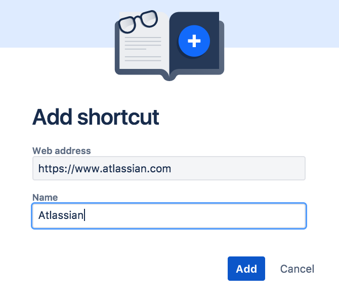 Add shortcut