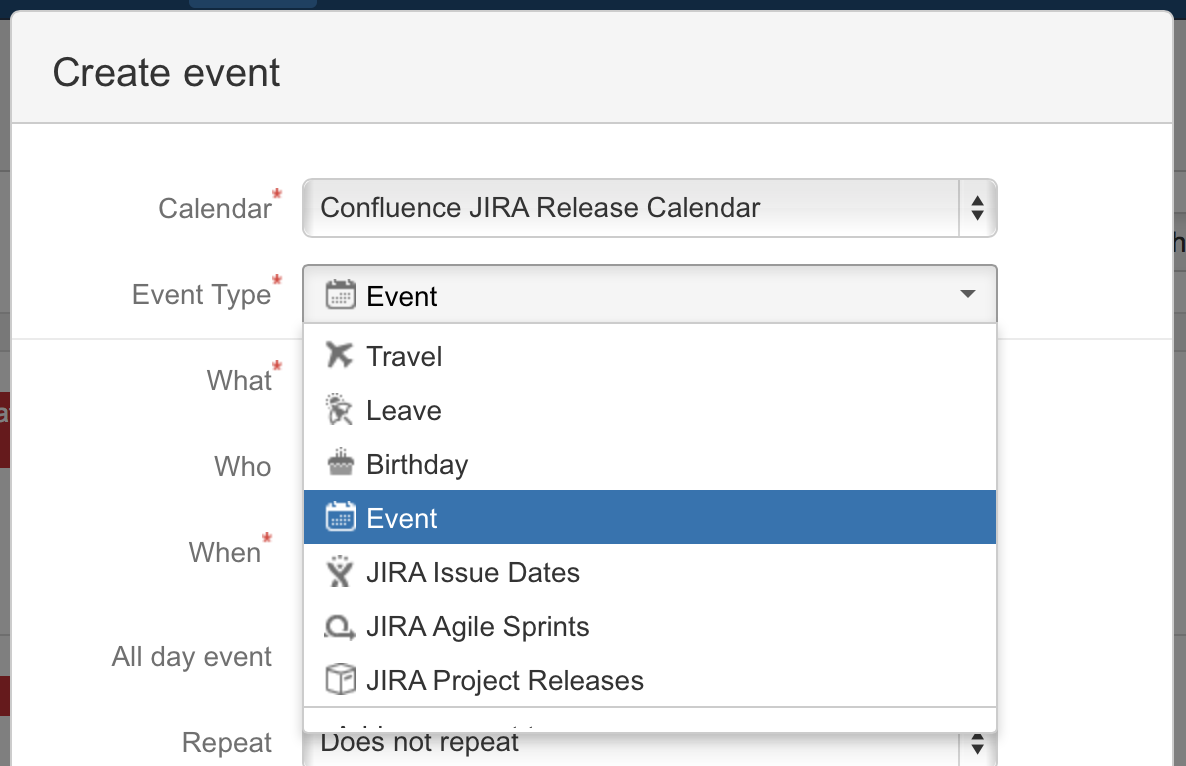 You can quickly add events to your calendars and categorize them into different event types for easier viewing and management