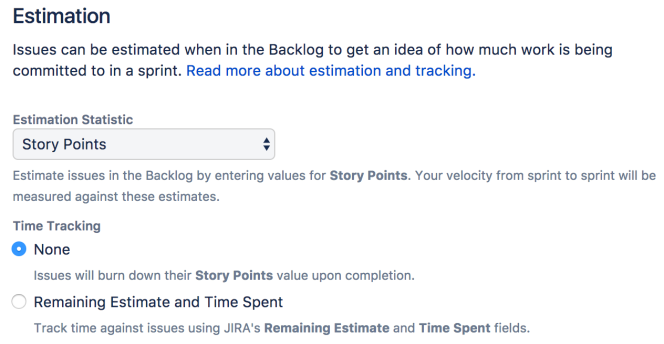 Estimation Page