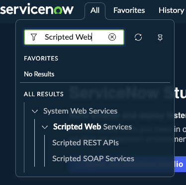Install web service