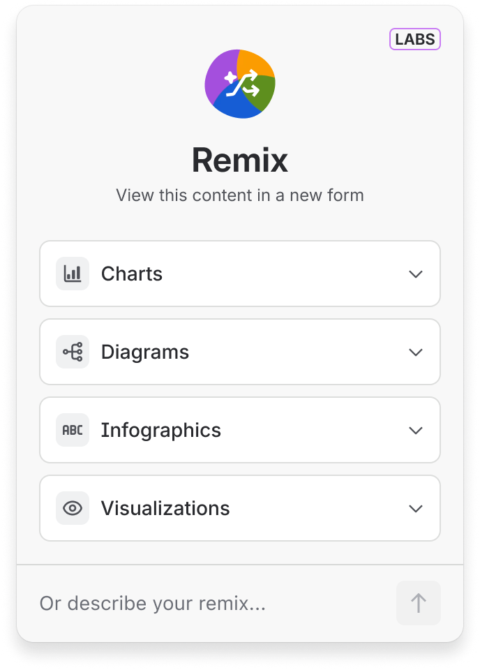 The Remix menu