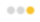 グレーの点 2 つと黄色の点 1 つで 3 日を表します。