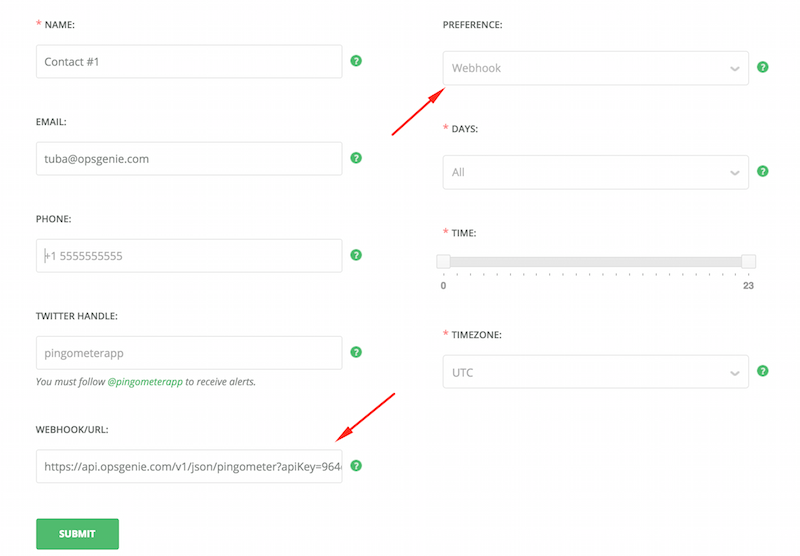 Pingometer alert manager