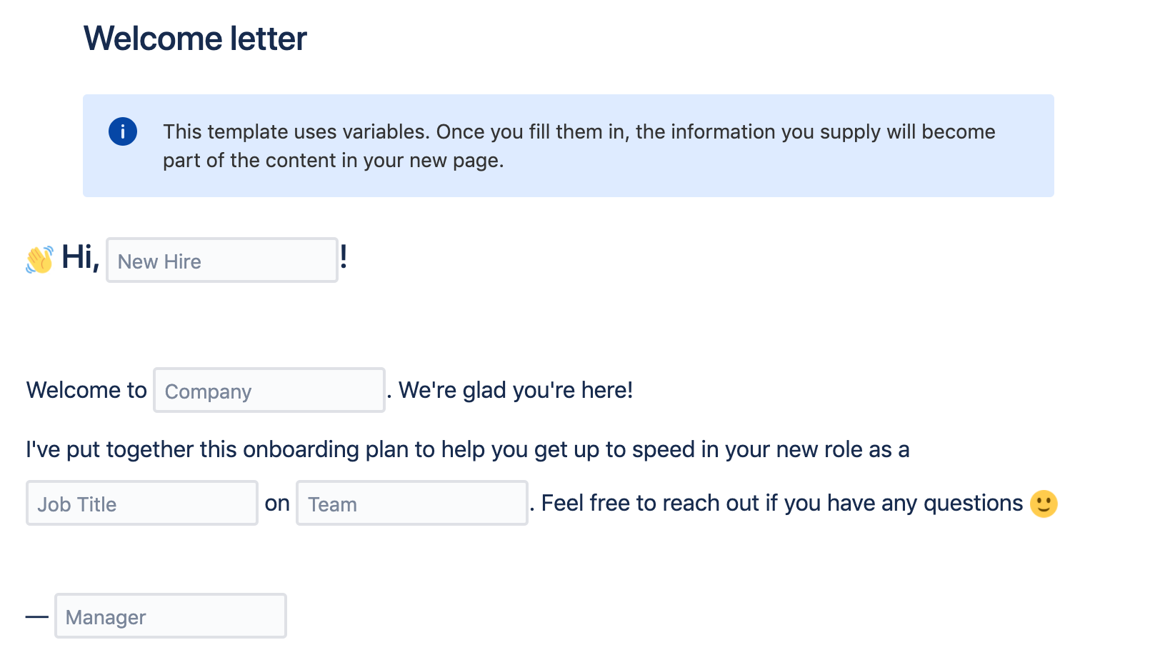 Functional Specification Template Confluence