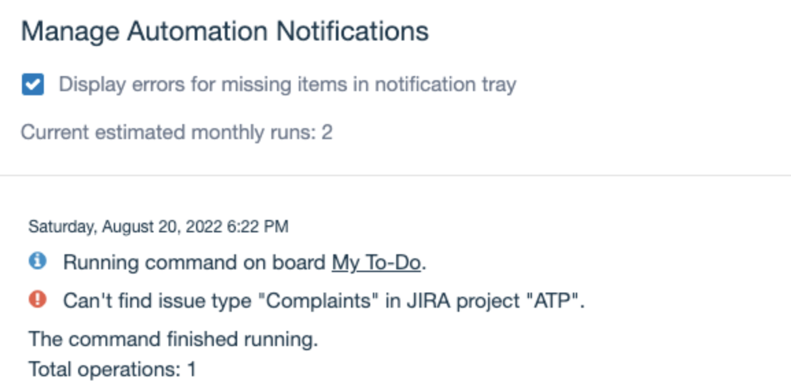 Manage notifcations in Trello