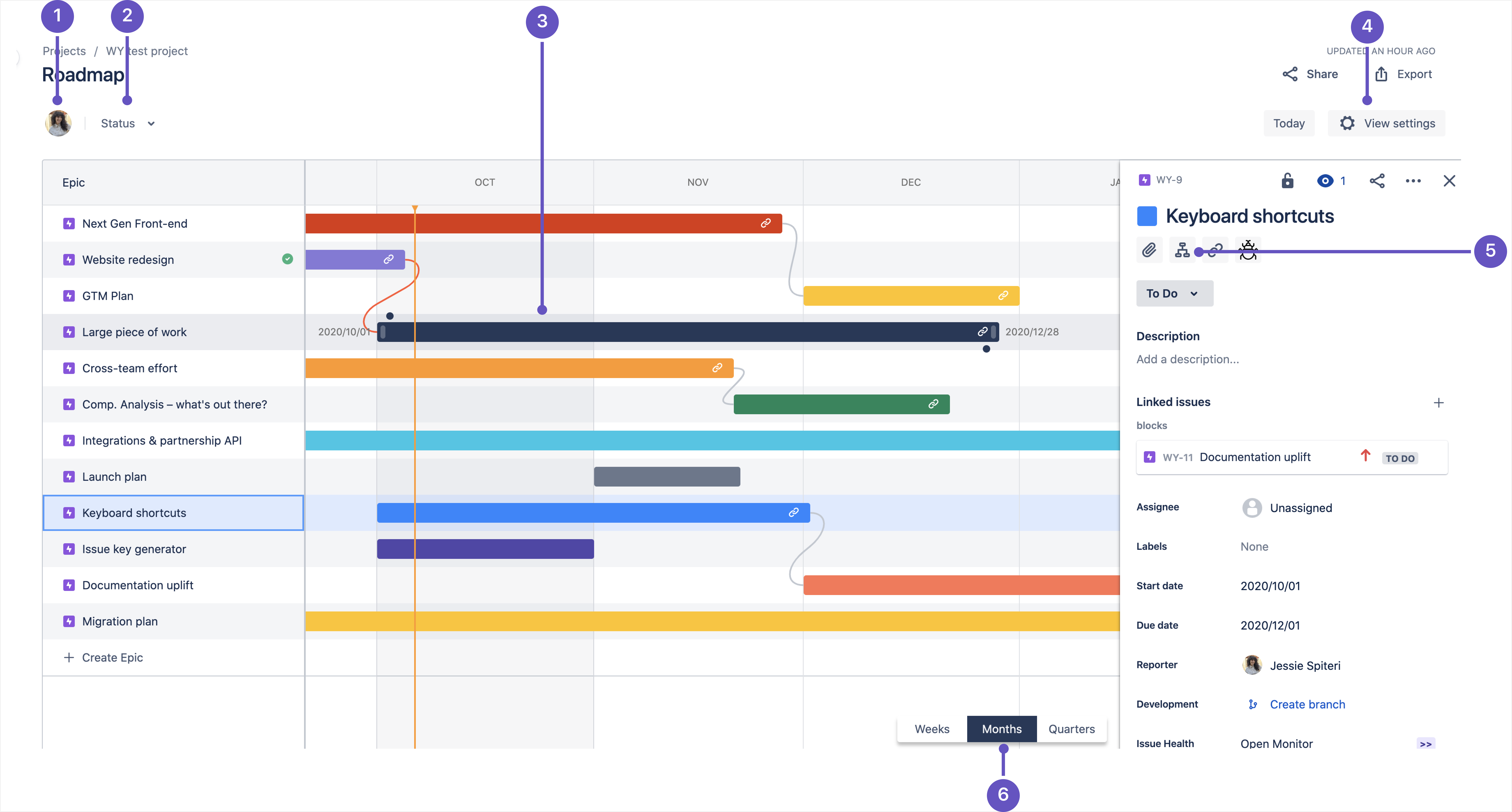 Enable The Roadmap Jira Software Cloud Atlassian Support