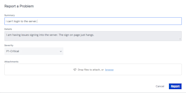 Report A Problem Opsgenie Atlassian Support