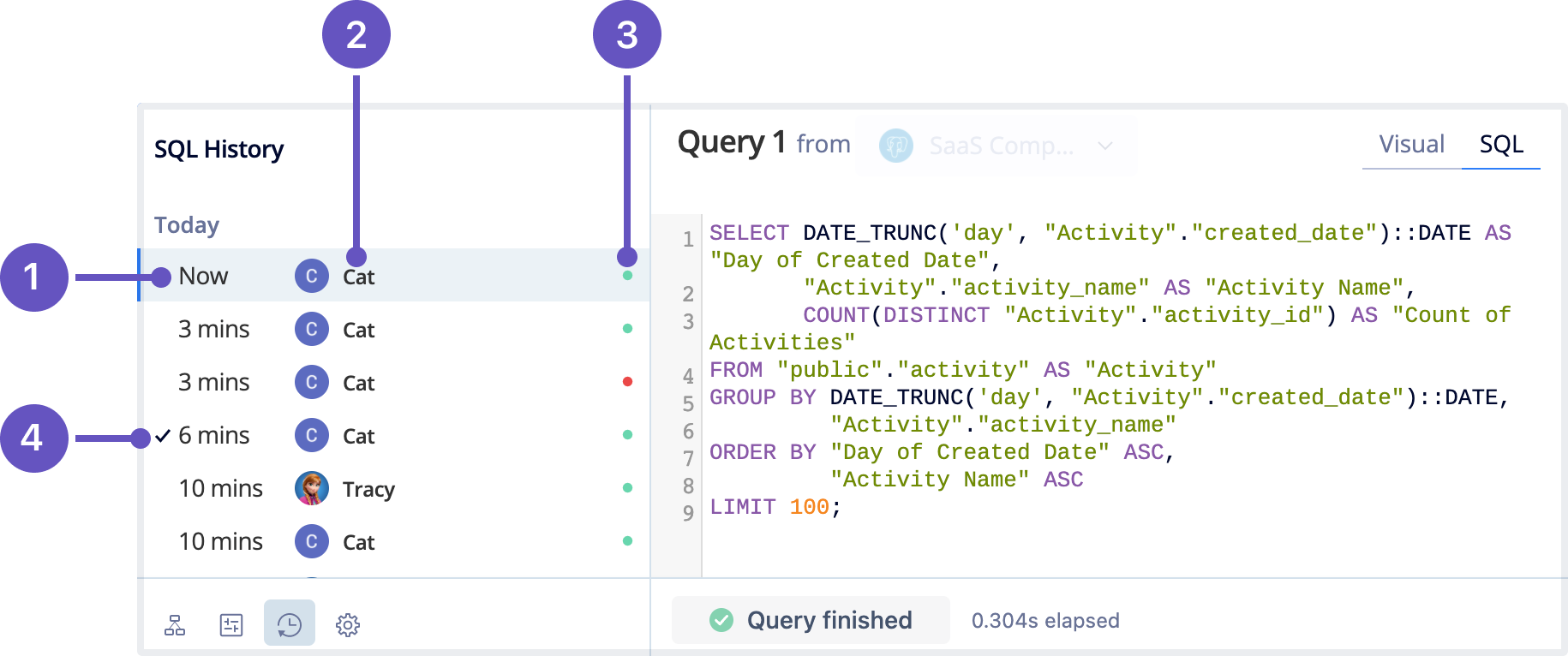 Use SQL history for version control Atlassian Analytics Atlassian Support