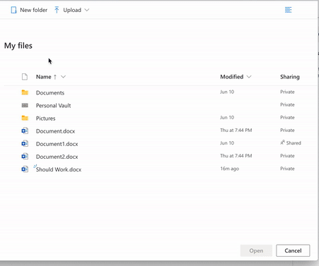 Import content from OneDrive into Confluence.