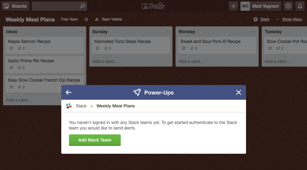 How to create a Trello card from a saved Slack message