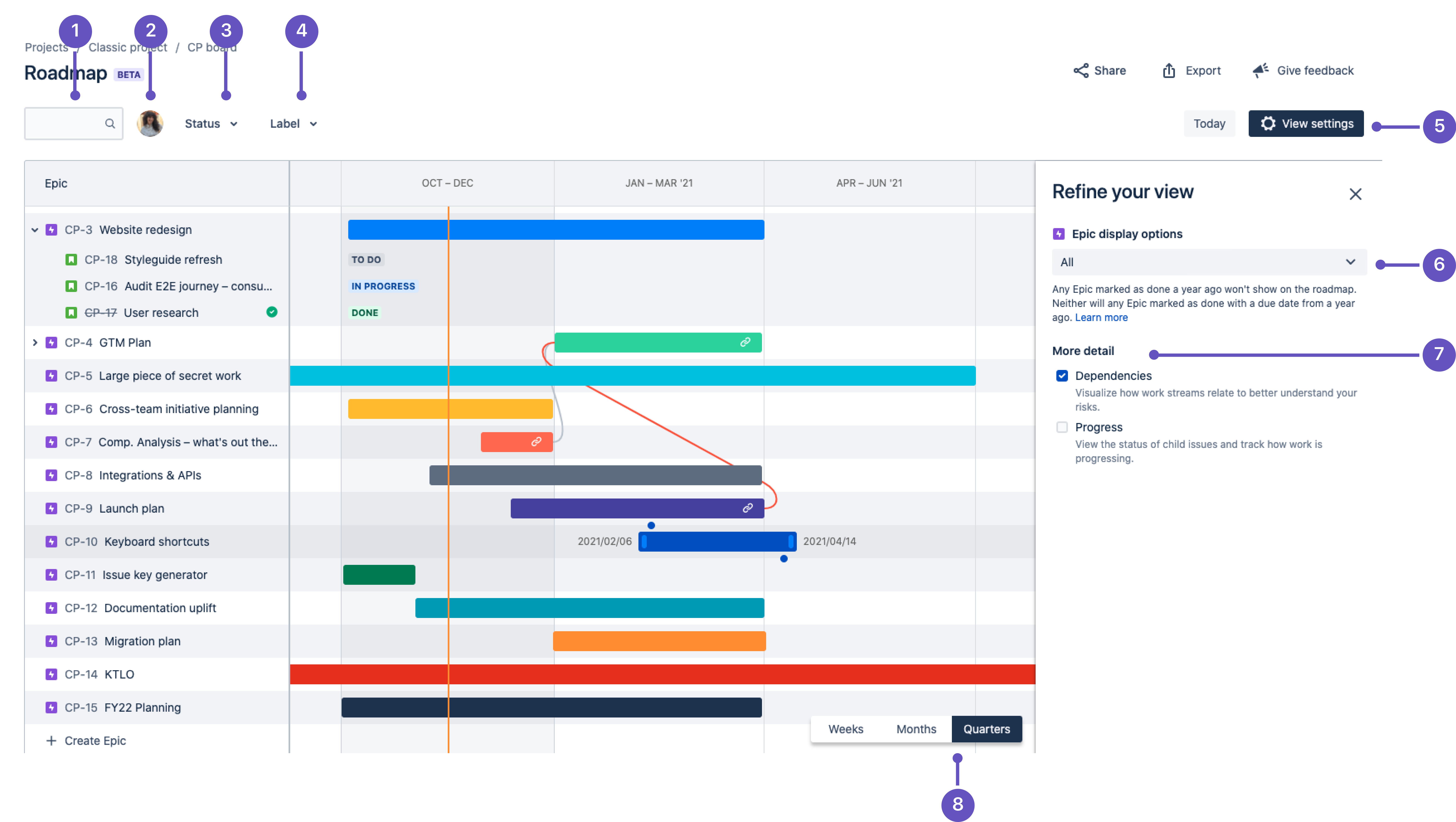 Using Jira Applications With Advanced Roadmaps For Jira Jira Software 