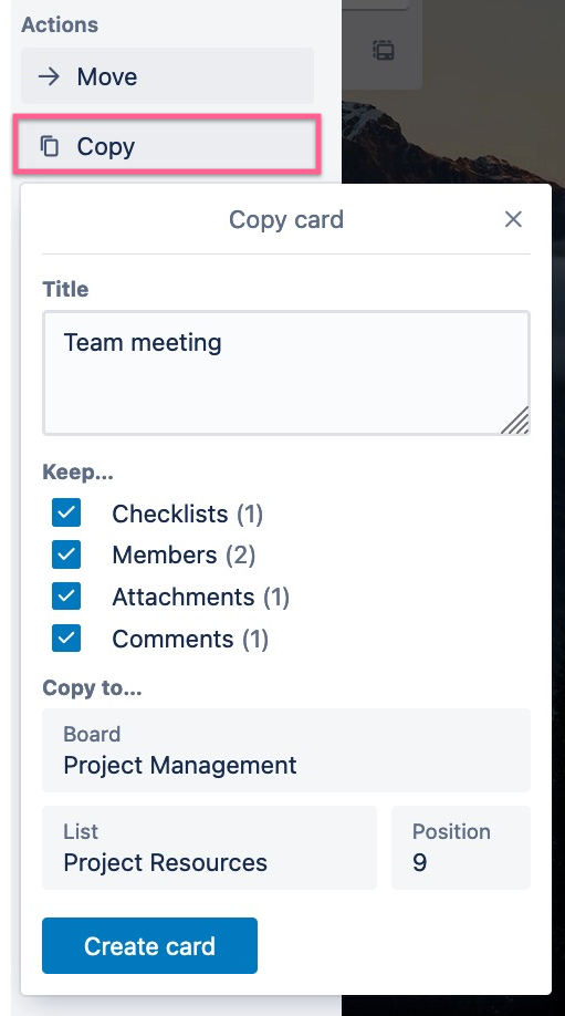 How to create Trello template boards and cards