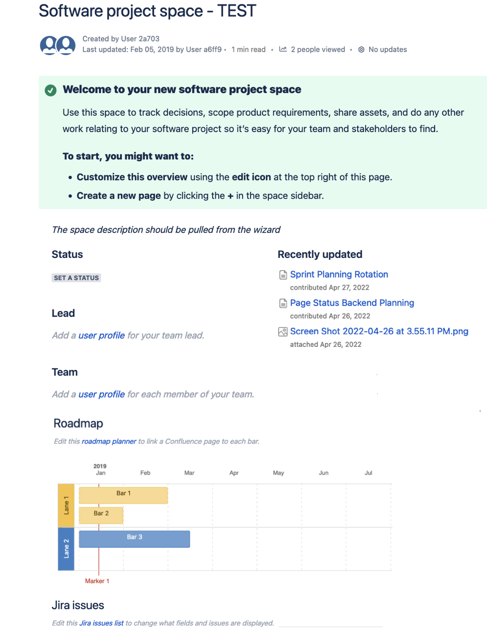 Create a space from a template Confluence Cloud Atlassian Support