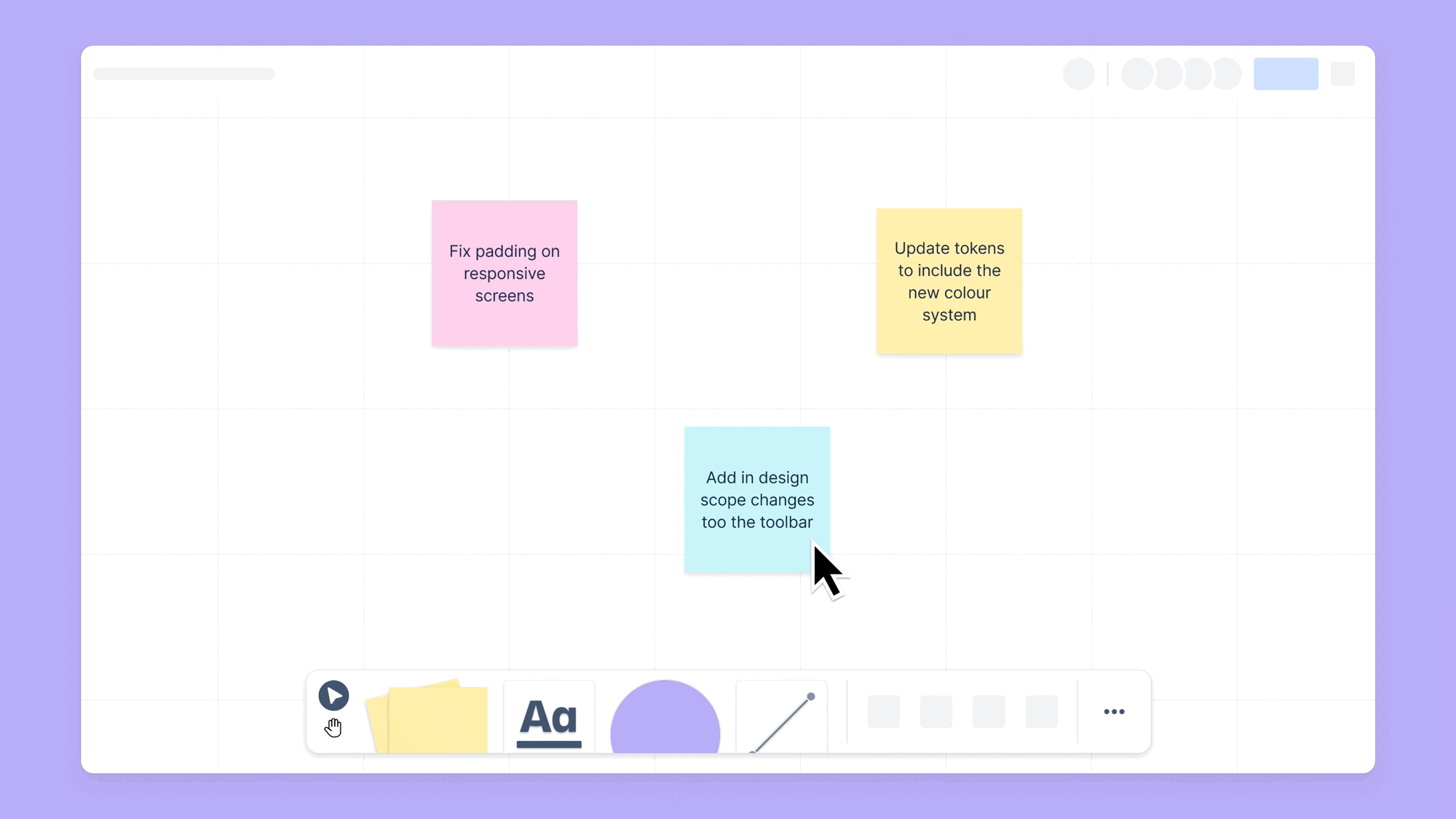 Copying sticky notes from a whiteboard into another app