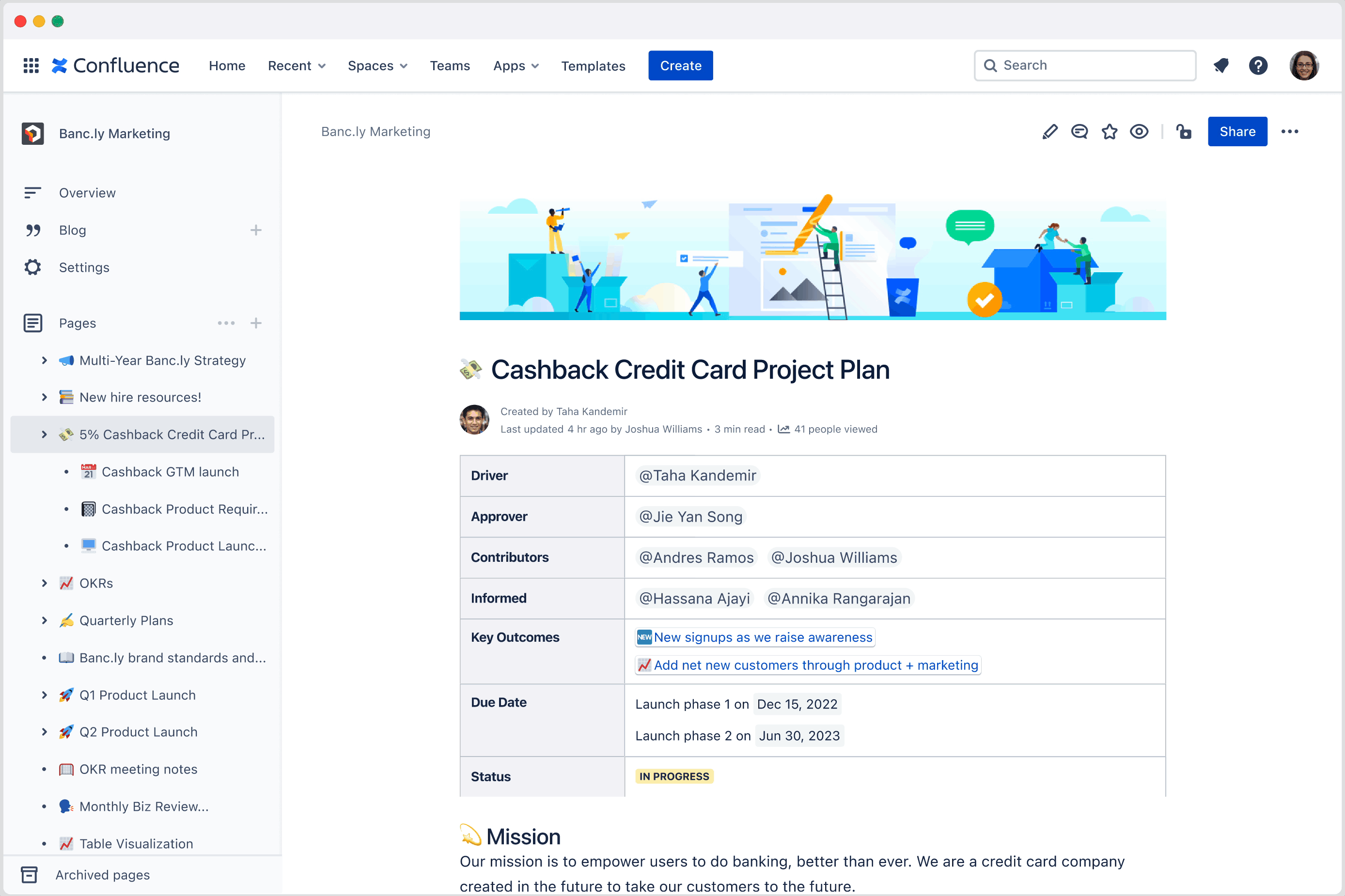 Entering a question into Confluence quick search and selecting Ask AI.