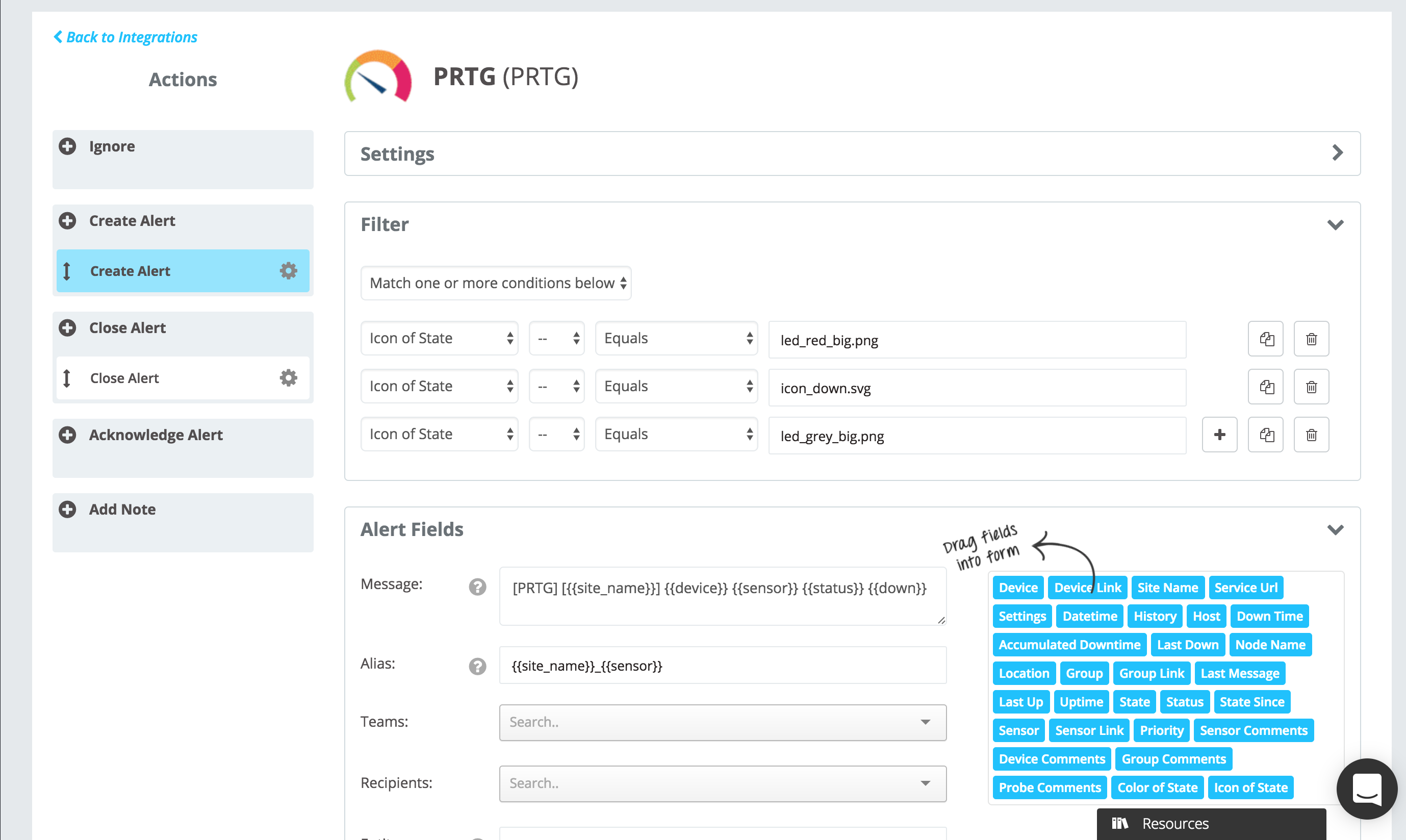 Integrate Opsgenie with PRTG  Opsgenie  Atlassian Support For Prtg Report Templates