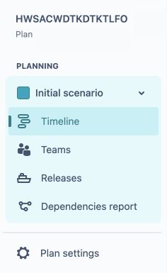 Create alternate versions of your plan using scenarios in Advanced Roadmaps for Jira Software Cloud.