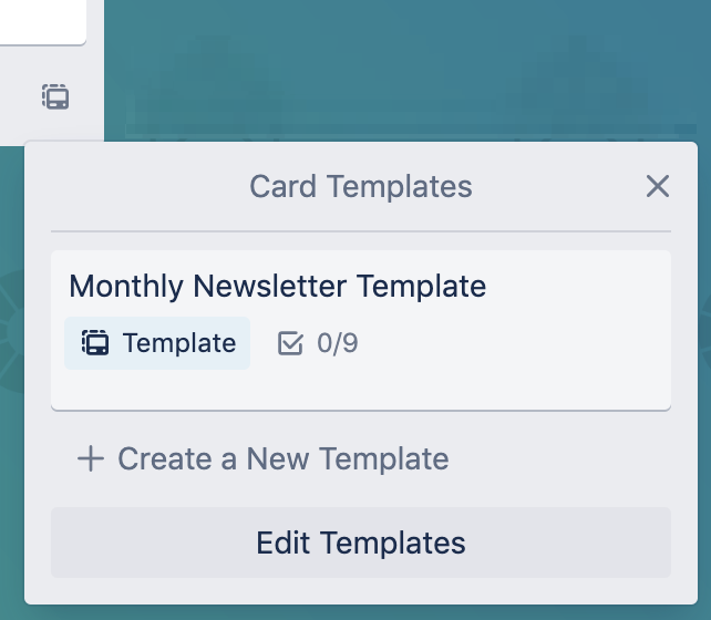 How to create Trello template boards and cards