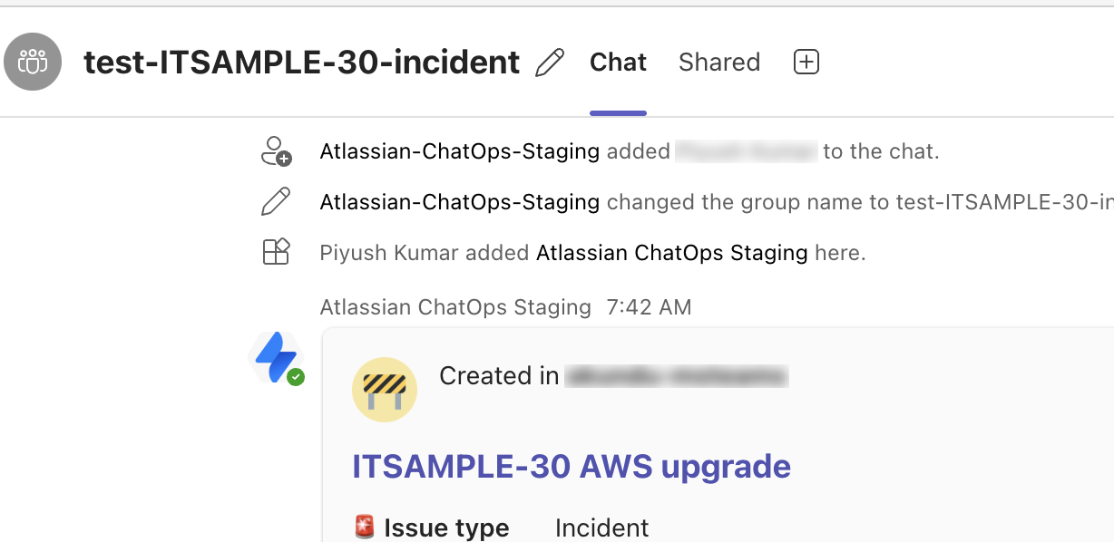 ChatOps-required permissions for Microsoft Teams app to read, install, upgrade, and uninstall, without a signed-in user.