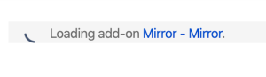 "Loading add-on Mirror" shows indefinitely when accessing the Atlassian Troubleshooting and Support Tools for a Bitbucket Smart Mirror