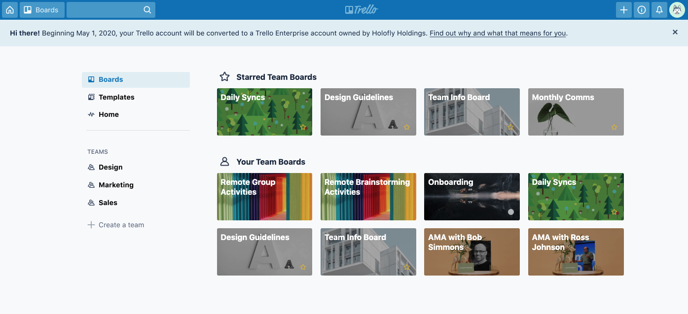 Trello Enterprise