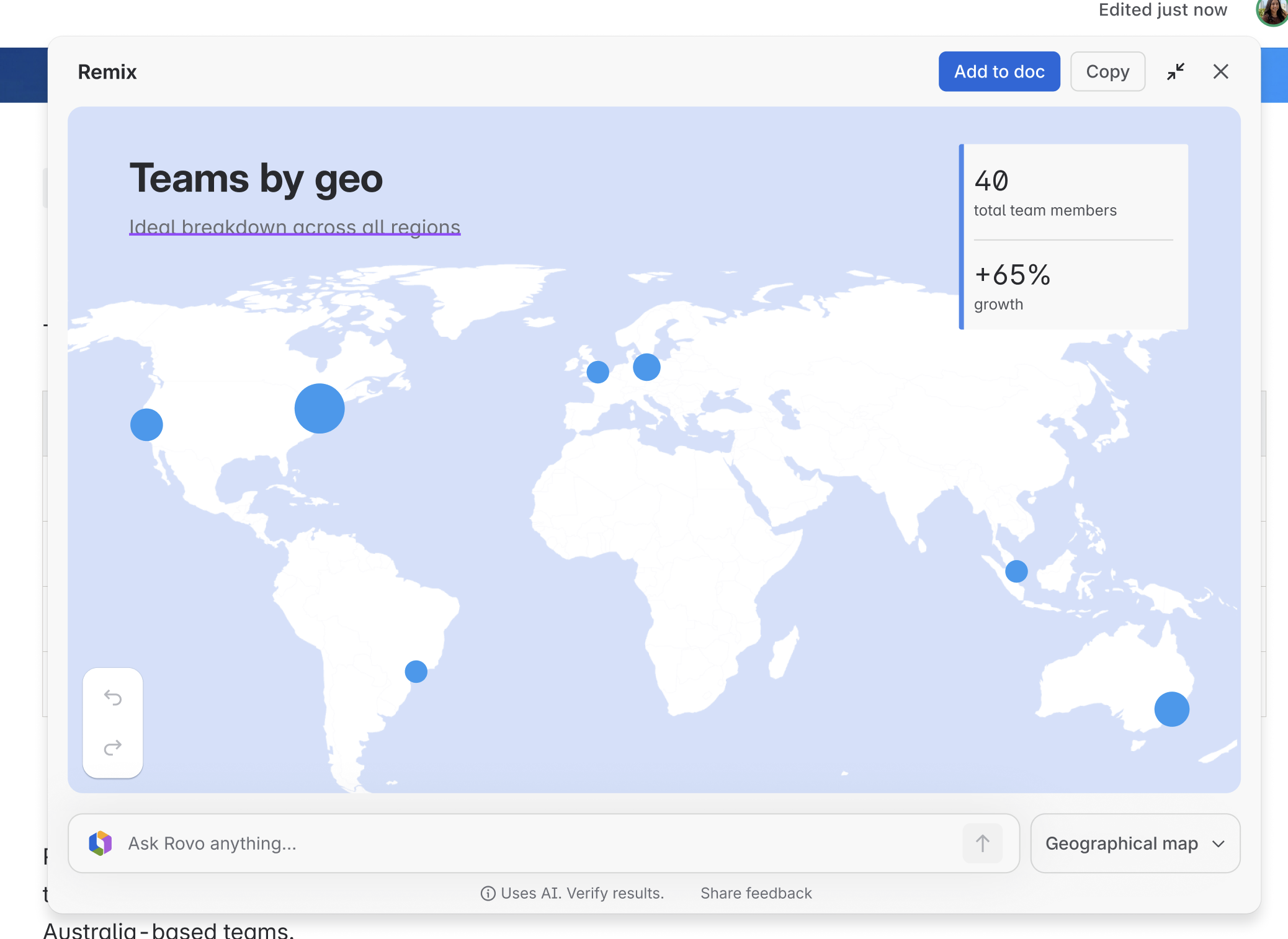 A map created by Remix with Rovo