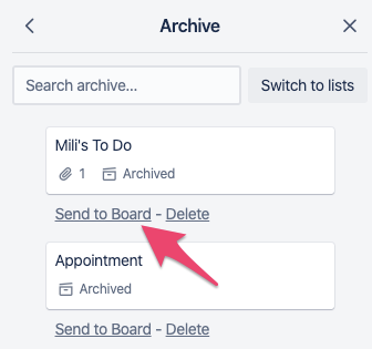 Trello Archives 