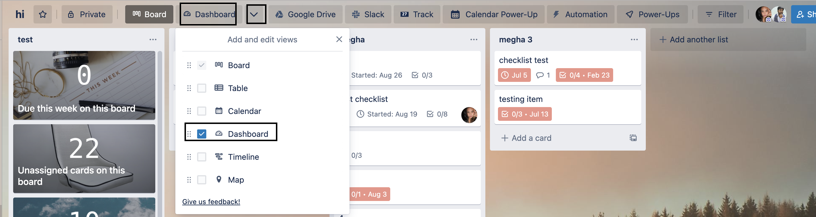 PM for Trello