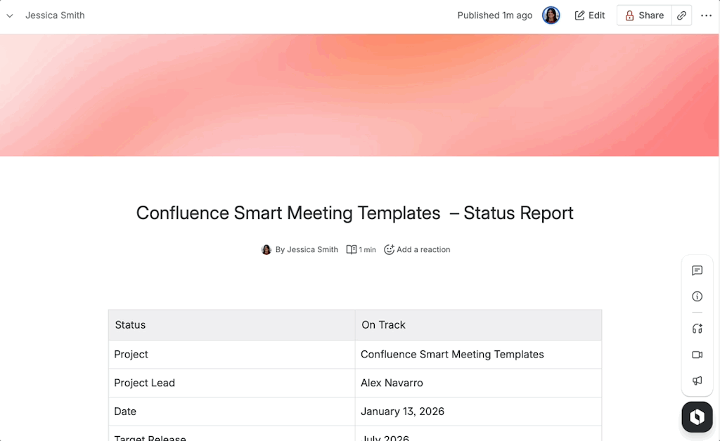 A request for access to a page shows as a flag in the bottom left of the screen. The user can approve or deny.