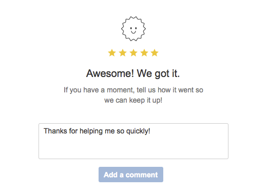 Turn On Customer Feedback Jira Service Desk Cloud Atlassian