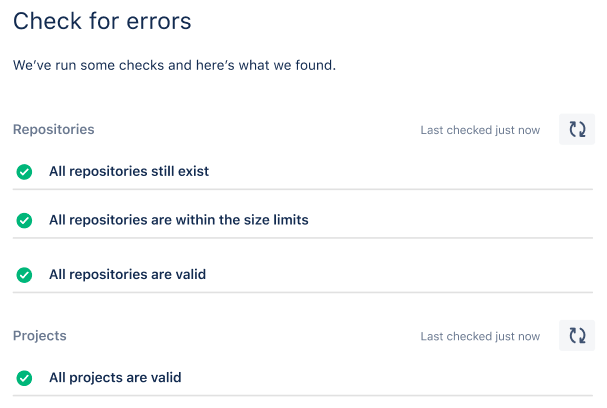 bitbucket cloud migration preflight checks pass