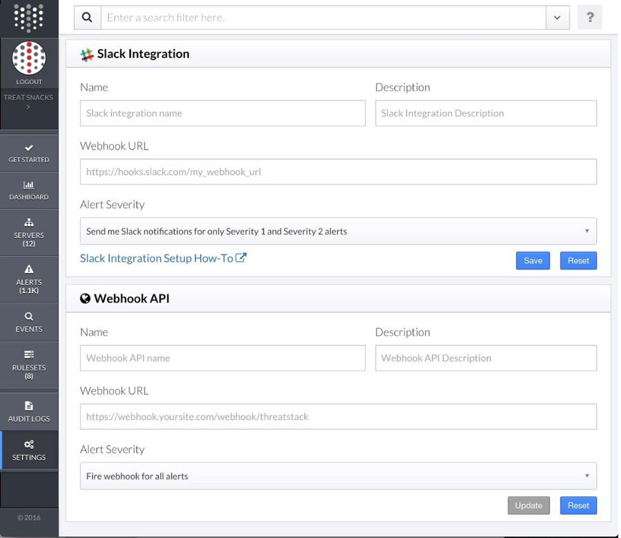 Threat Stack の Webhook