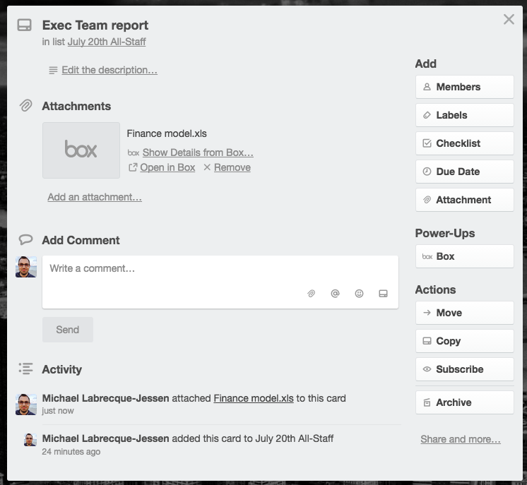 Powering Up Card-Back Attachments + An Update on Confluence