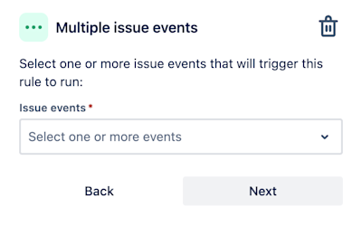 Multiple issue events trigger in automation