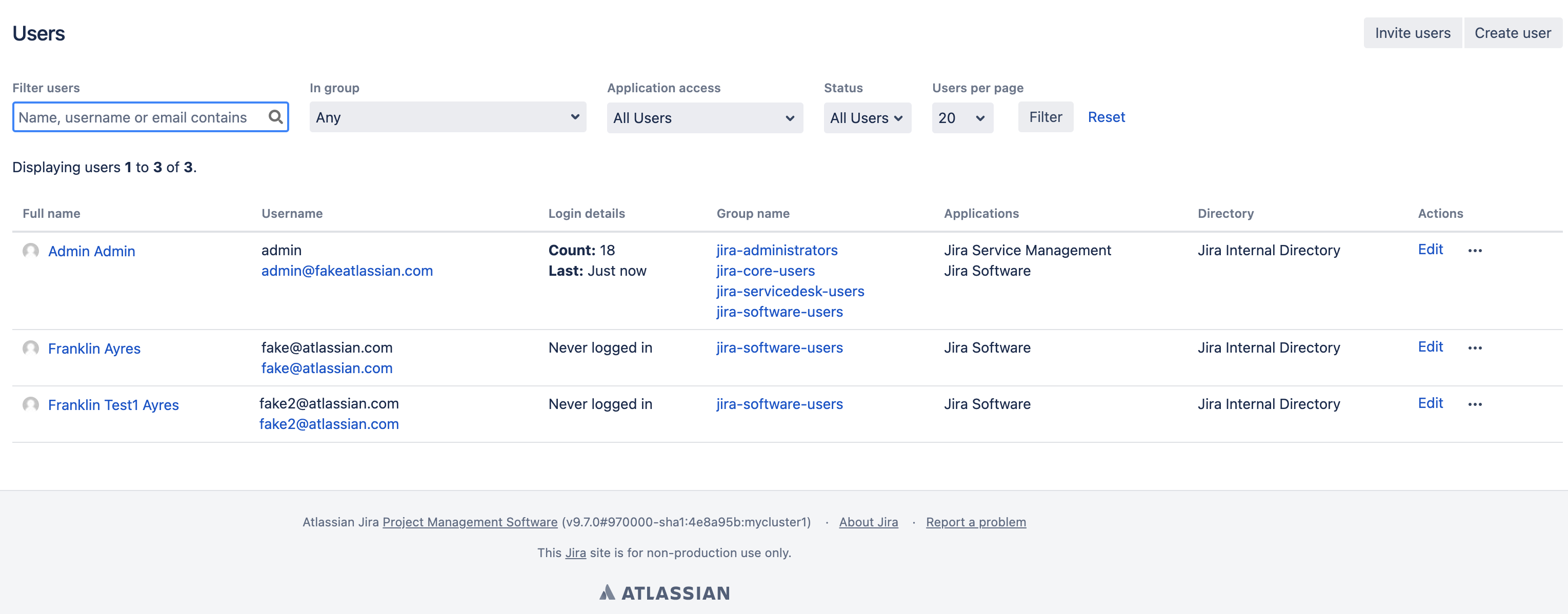 user directory atlassian