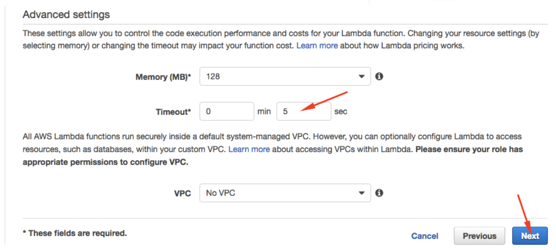 An image showing advanced settings for Lambda function in Opsgenie's Jira integration.
