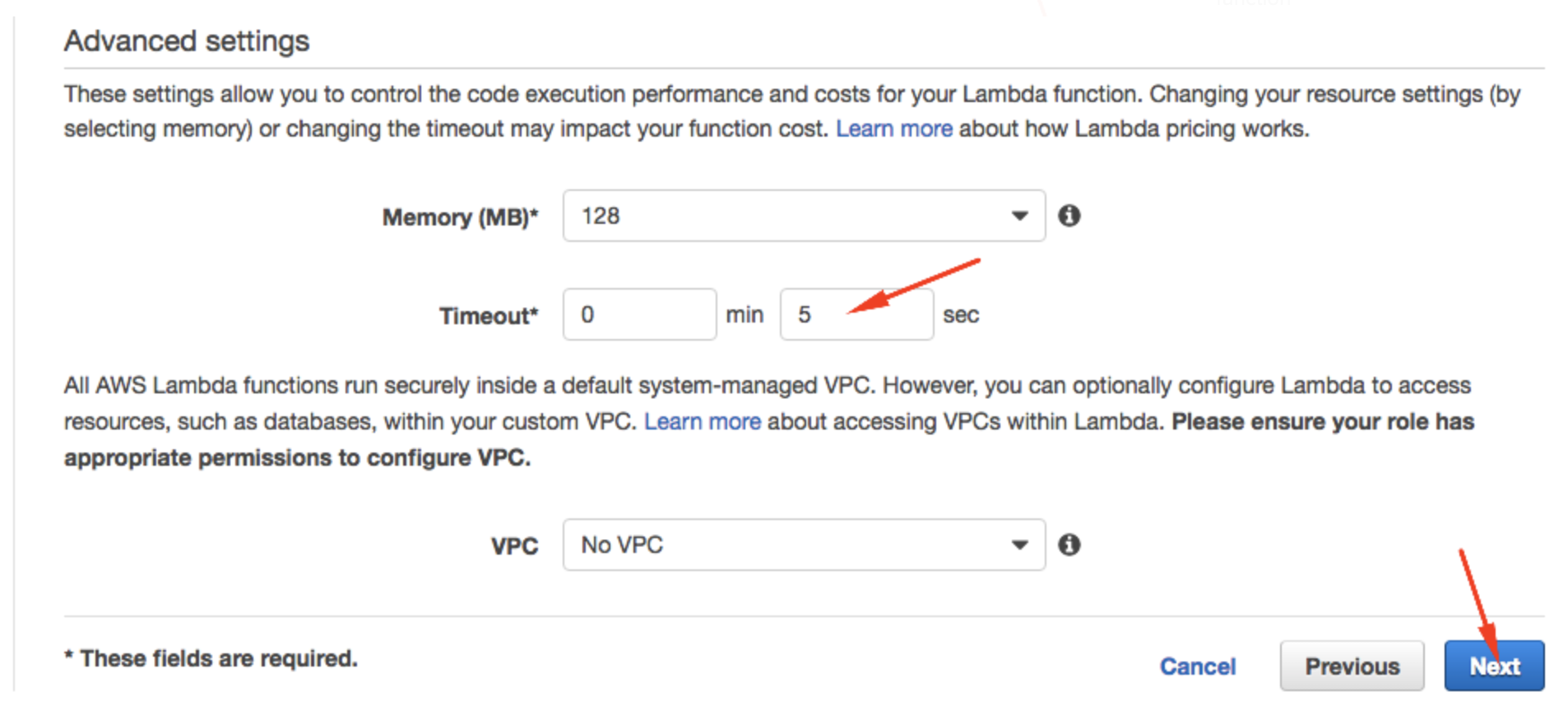 Opsgenie の Jira インテグレーションにおける Lambda 関数の詳細設定を示す画像。