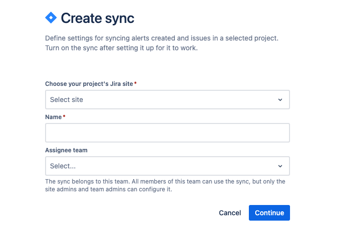 Create sync in operations
